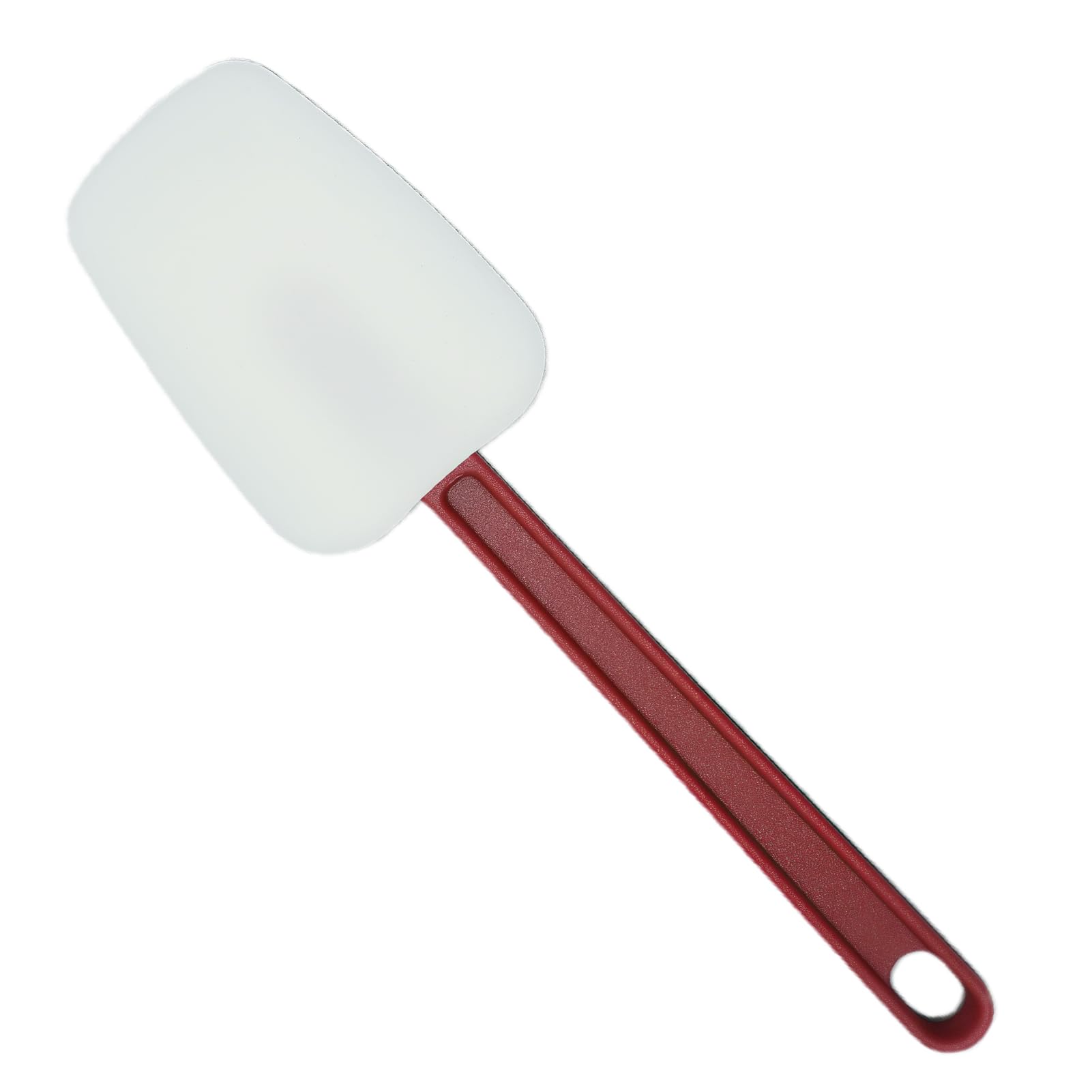 Silicone Spatula Spoon for Cooking, High Heat Resistant Rubber Spatula Commercial Heavy Duty Silicone Scraper with Handle for Kitchen Baking Cooking, Non Abrasive and Stain Resistant