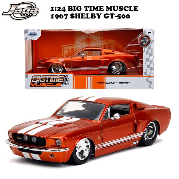 ミニカー 1:24 BTM 1967 Shelby GT-500 Amazon | JADATOYS 1:24 BTM 1967 Shelby GT500 ミニカー