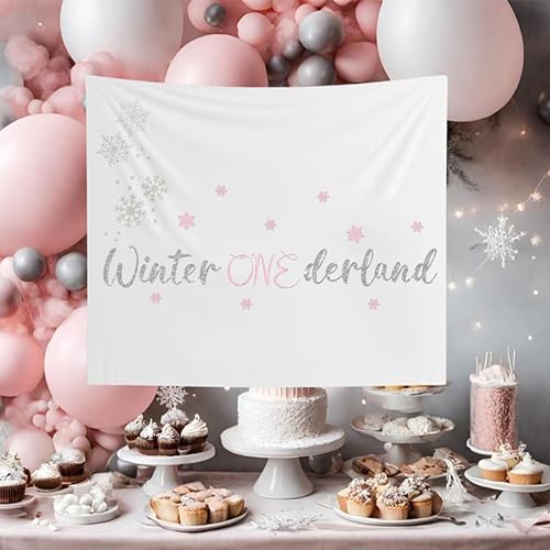 Vinilo decorativo Winter ONEderland para pared, diseño navideño miniatura 4