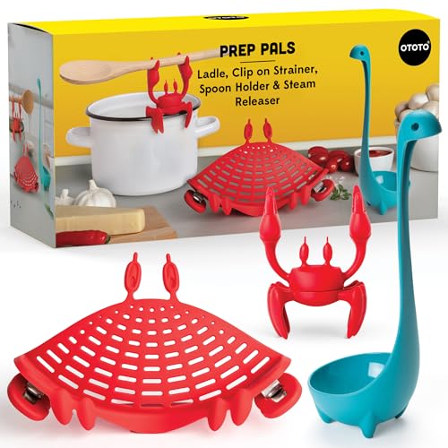 OTOTO Prep Pals Bundle of Red the Crab, Nessie, Crabby