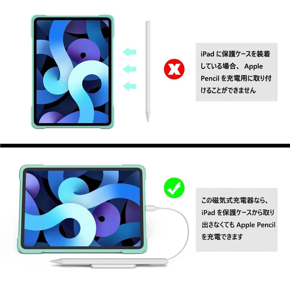 Amazon.co.jp: TABLIKE iPad Pencil第2世代用 ワイヤレス充電器 磁気