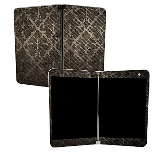 Image of MIGHTY SKINS MightySkins Carbon Fiber Skin for Microsoft Surface Duo - Vintage Elegance | Protective, Durable Textured Carbon Fiber Finish | Easy to Apply | Made in The USA