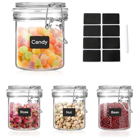 ButterMelt 10 oz Airtight Glass Jars Cover
