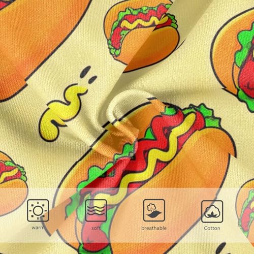 Cartoon Hot Dogs Panties for Girl Girls Underwear Toddler Cotton Animal Briefs Kids Undies 2t3