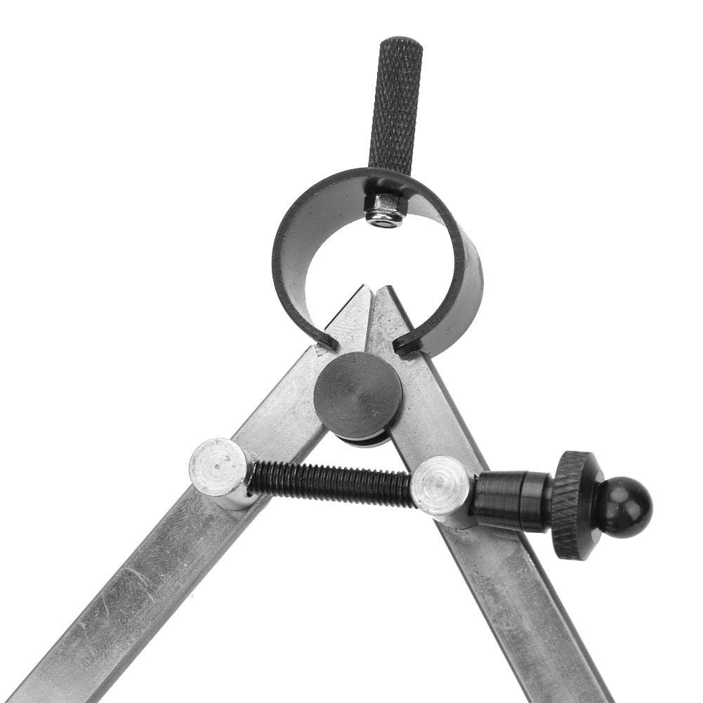 Wing Divider Compass, Spring Divider Caliper, Spring Divider Compass, Wide Application Leathercraft Compass, do sprzętu warsztatowego do sprzętu przemysłowego (150 mm)
