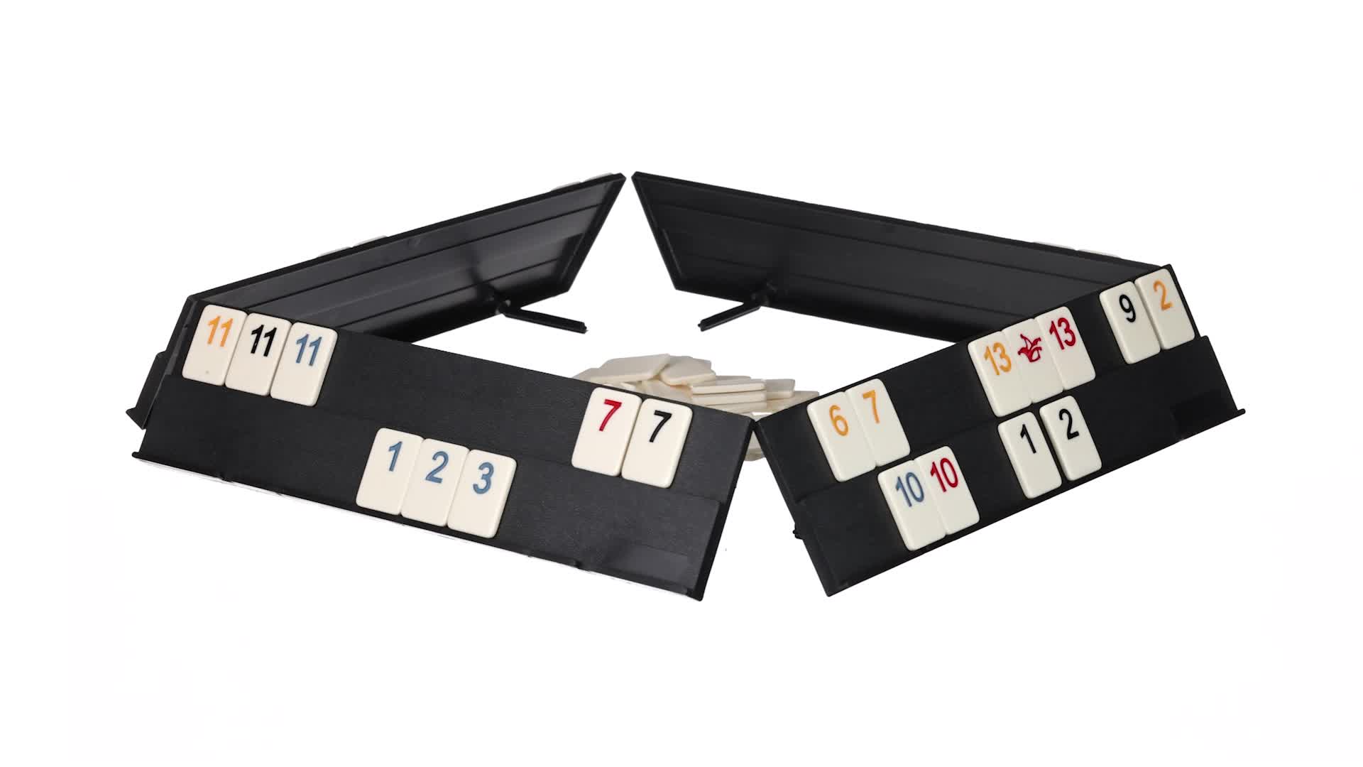 Noris Rummy 606101779 Kit Deluxe, jeu familial haut de gamme aux finitions soignées Noris Rummy 606101779 Kit Deluxe, jeu familial haut de gamme aux finitions soignées