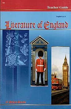Paperback Literature of England (Teacher Guide) Book
