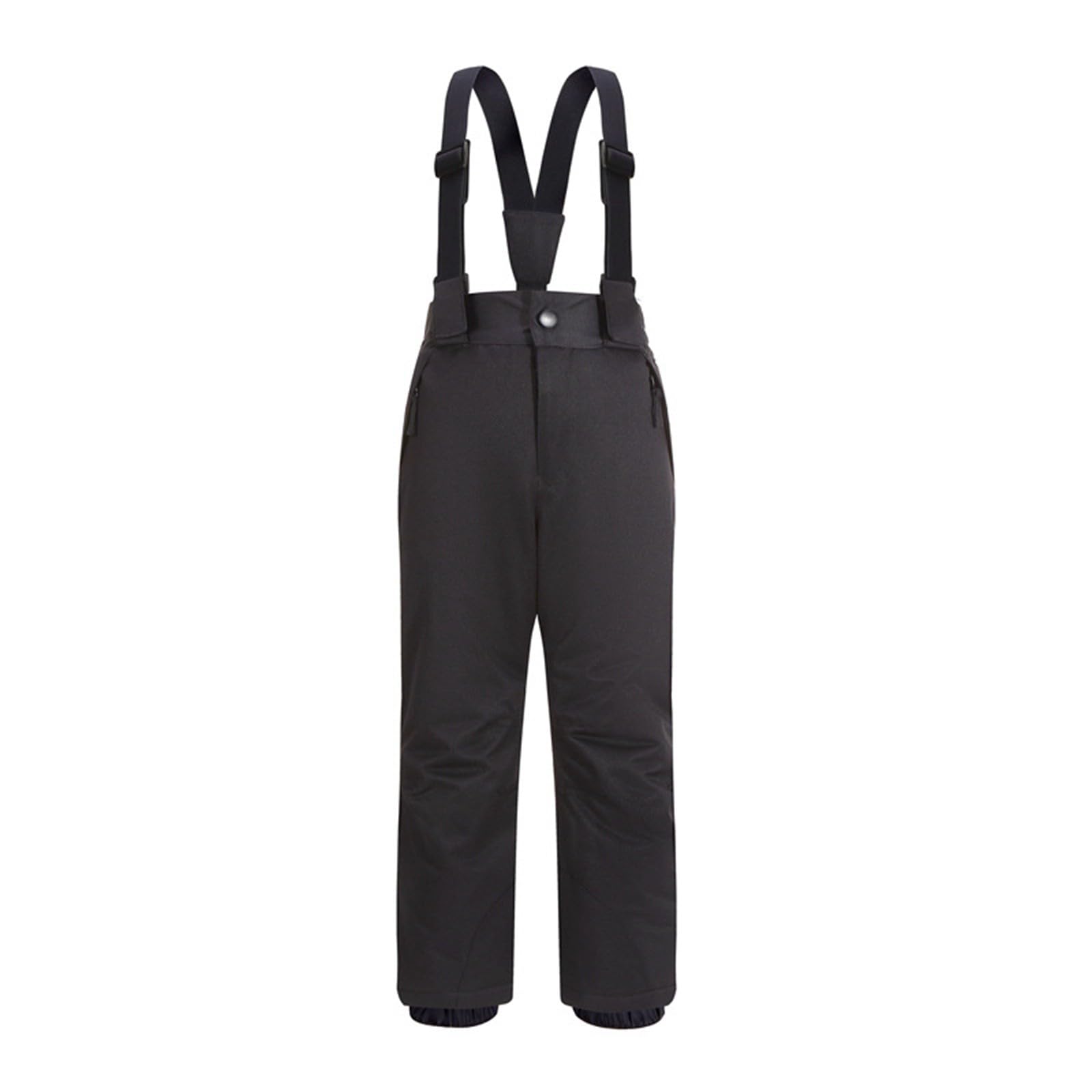 Kinder Skihose mit Abnehmbaren Latz, Wasserdicht Winddicht Gefüttert Thermohose für Jungen und Mädchen