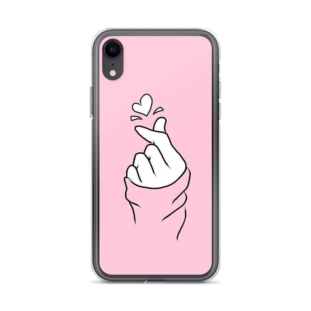 Teemt Compatible With Iphone Xr Case Kpop Pinky Finger Heart