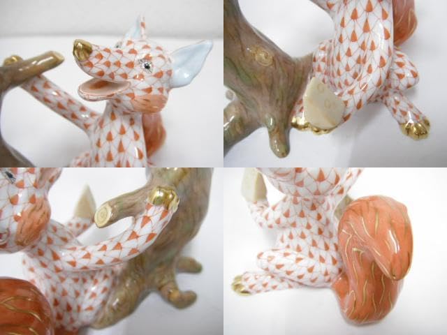 Amazon.co.jp: ヘレンド フィギュリン 『キツネとカラス