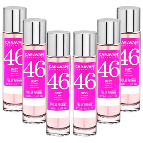 Set de 6x 150ml Caravan perfume de mujer Nº46