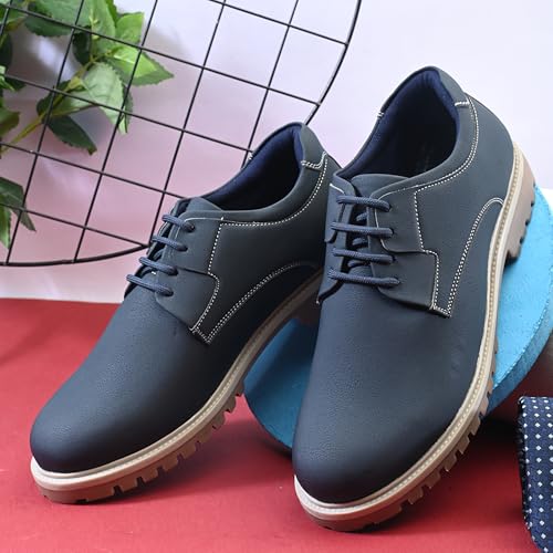 Image of Centrino Sports Shoes for Men | Running Shoes for Man Stylish | Ultra Lightweight Breathable Comfortable | Cushioned Insole | Casual Mesh Walking & Workout Sneakers for Men | Mens Shoes Sports for Daily (6581)