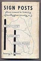 Sign posts; place names in history of Burlington County, New Jersey B0006C0UZ2 Book Cover