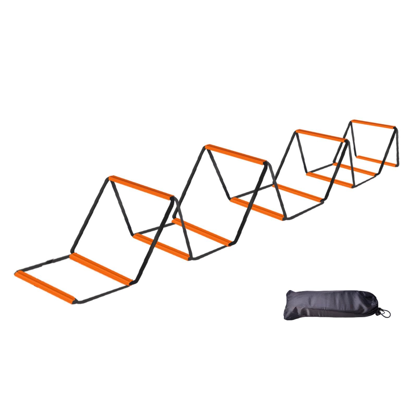 Agility Ladder Portable Coordination Home Gym Volleyball Soccer Speed Ladder 12 Grids| Sports Equipment | Outdoor Sports Gear | Exercise Gear-image-34