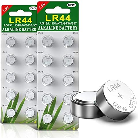 GutAlkaLi LR44 Batteries - 20 Pack Cover