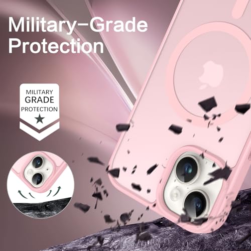 Coque magnétique pour iPhone 13 Mini et 12 Mini fine et translucide par BENTOBEN