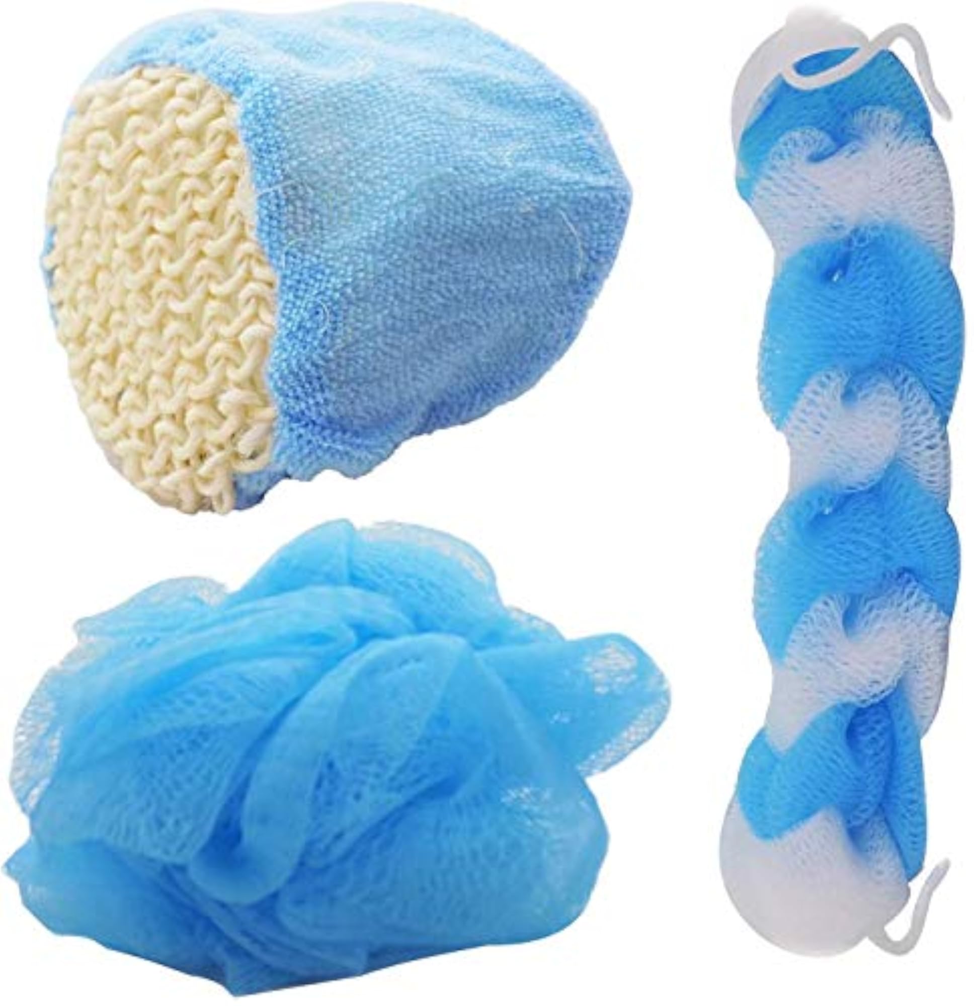 Bath Sponge for Baby Bathing and Adults, Multi Color Pack of 1