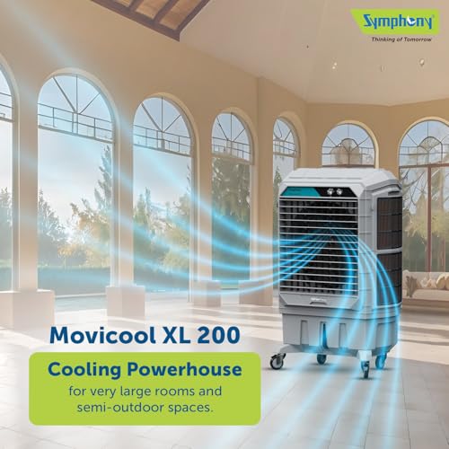 Image of Symphony Movicool XL 200i Desert Cooler , Grey