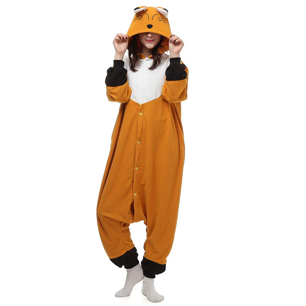 BGOKTA Disfraces de Cosplay para Adultos Pijamas de Animales One Piece Jirafa,LTY48 — view 17