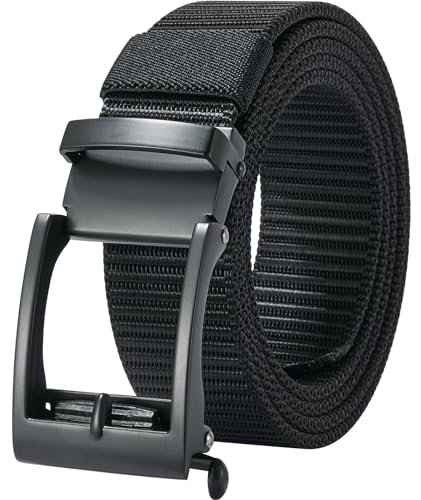 LionVII Men's Ratchet Belts, 1 3/8