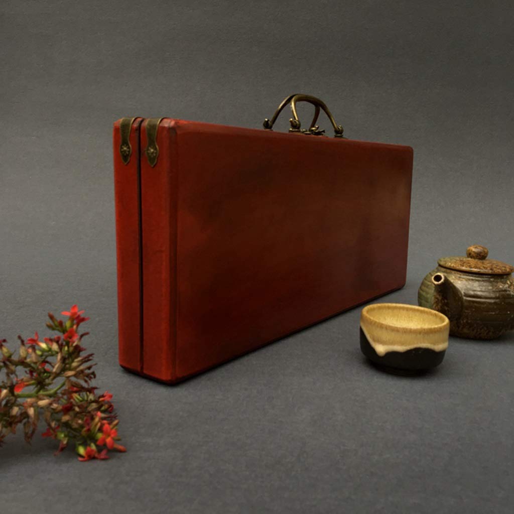 Boulier Standard à Chiffres, boulier en Bois, boulier rétro boulier Ornements décoratifs Collection boulier Artisanat boulier en Acajou avec boîte d'emballage
