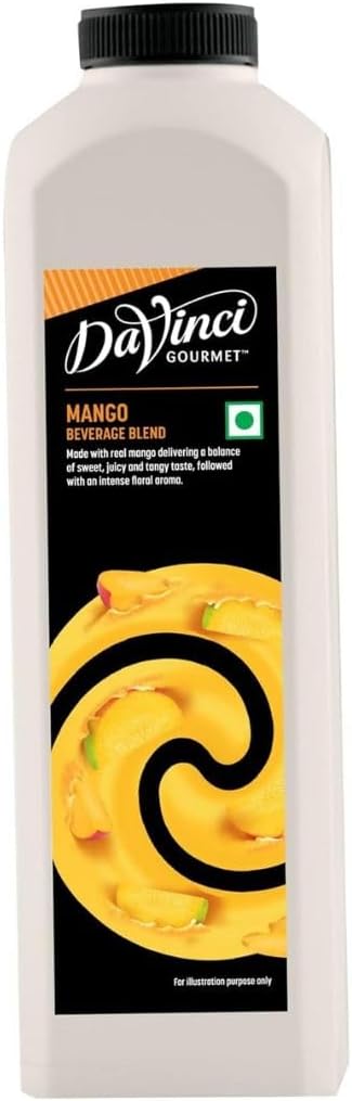 DaVinci Gourmet Mango Fruit Beverage Mix 1 Litre Bottle