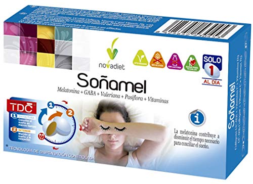 Soñamel - Novadiet -Envase De 30 Comprimidos Recubiertos.