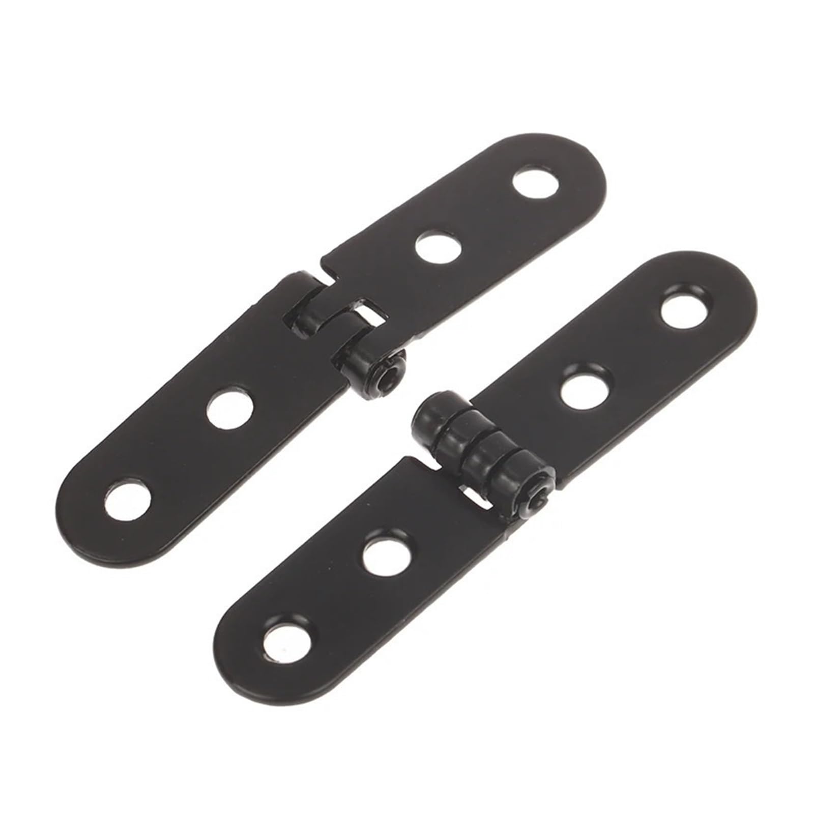 180 Degree Folding Hinge 2Pcs 76 * 15mm 180 Degree Foldable Hinge Flap Screw-On Hinges for Sewing Machine Cabinet Door for Furniture