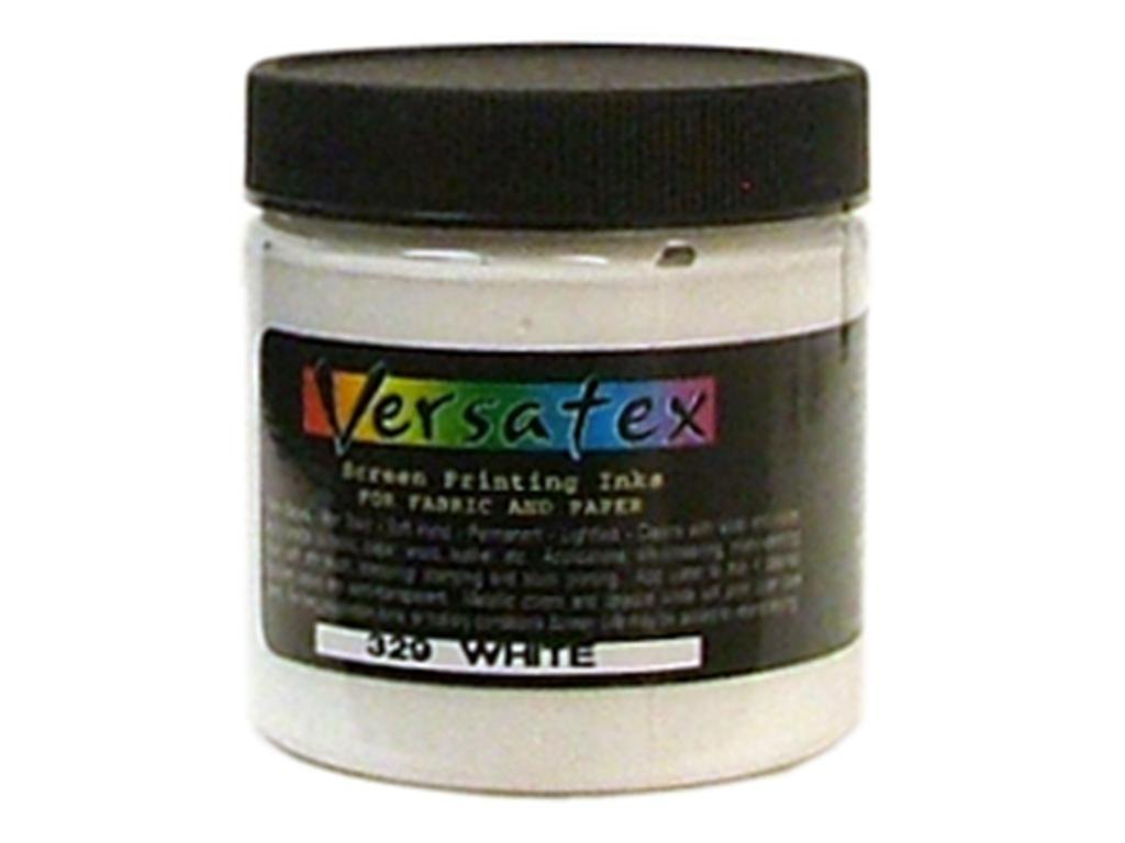 Jacquard Versatex Screen Print Ink - Super Opaque White, 4oz Wasserbasiert