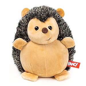Fancy Plushie Egel pluche knuffel 24 cm – egel Hedgehog pluche knuffeldier cadeau voor kinderen, meisjes en jongens