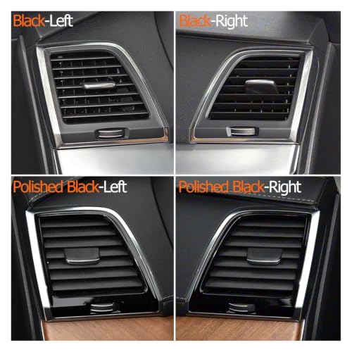 Grille de ventilation droite pour Volvo XC90 MK2 cache noir poli 32219347