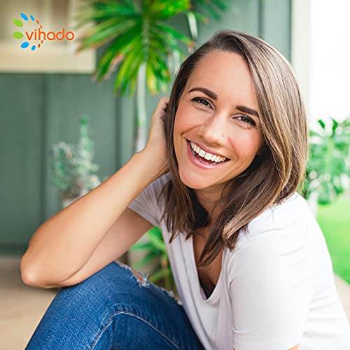 Vihado Multivitamin – Vitamine A-Z und Multimineral-Komplex – 26 Vitamine und Mineralstoffe hochdosiert – Nahrungsergänzungsmittel mit Q10, Zink und Tagetes Erecta – 1 Kapsel/Tag, 60 Kapseln