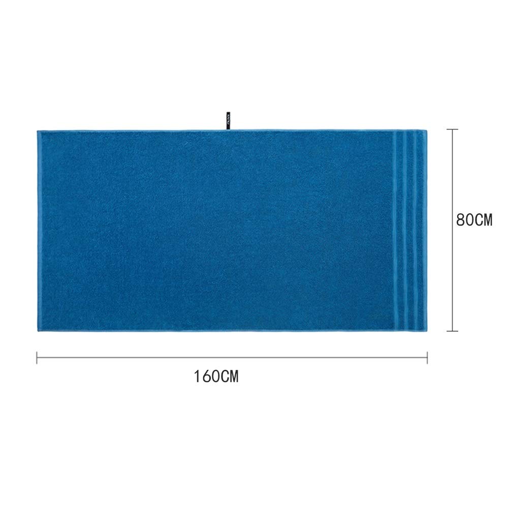 Asciugamani da Bagno, Asciugamani da Bagno in Cotone Soffice Antibatterico, Superborbent, Asciugatura Rapida, Asciugamani da Bagno Non Rivestiti, Adatti per Il Viaggio in Famiglia Viaggi 160x80cm