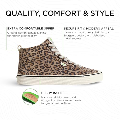 OCA High Suede Sneakers, Comfortable Shoes for & Women, Lightweight & Sustainable, Versatile Casual Footwear with 100% Vegan Insoles, Rubber2