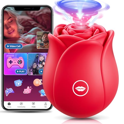 Rose Toy Women Sex Toys - BIG SHOCKED Adult Toys for Women Rose Sex Toy Clit Sucker Sucking Vibrator with 10 Suction Modes Vibrater Dildo Anal Couples Female Adult Toy Dildos Vibrators Jewelry