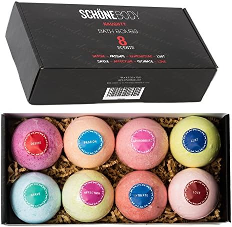 Schöne Bath Bombs, Naughty (Pack of 6)