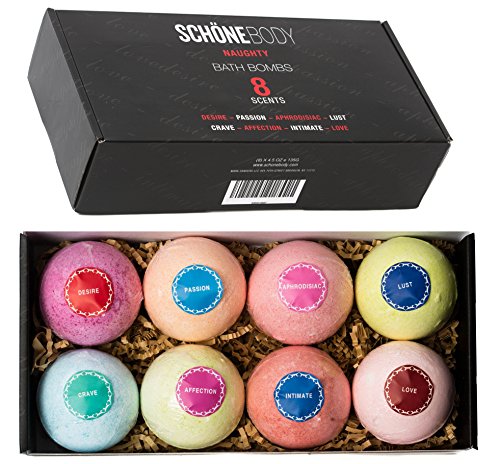 Schöne Bath Bombs, Naughty (Pack of 6)