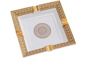 Elegant European Porcelain Cigar Ashtray