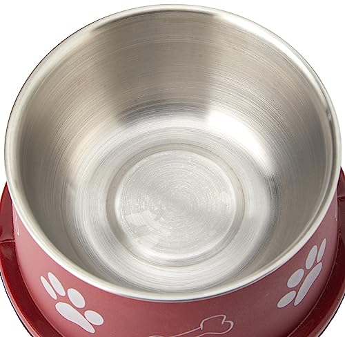 Trixie Kunststoff beschichtetem Edelstahl long-ear Schüssel, 15 cm Durchmesser, 0,9 Liter, farblich sortiert