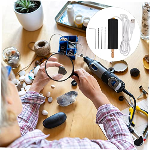 Taladro eléctrico portátil USB para joyería miniatura 7