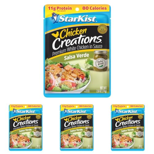 Image of StarKist Chicken Creations Salsa Verde, 2.6oz Pouch, 4-Pack