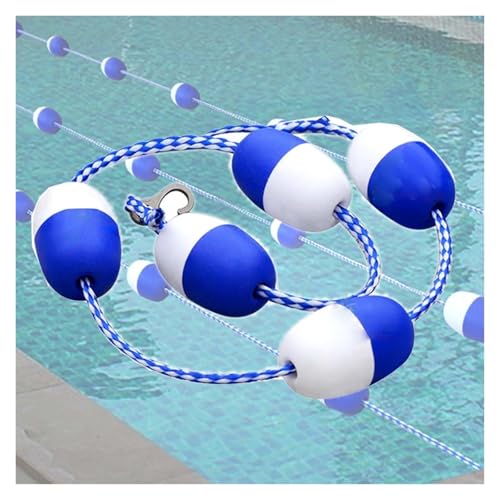 Corde de séparation de sécurité pour piscine haute visibilité