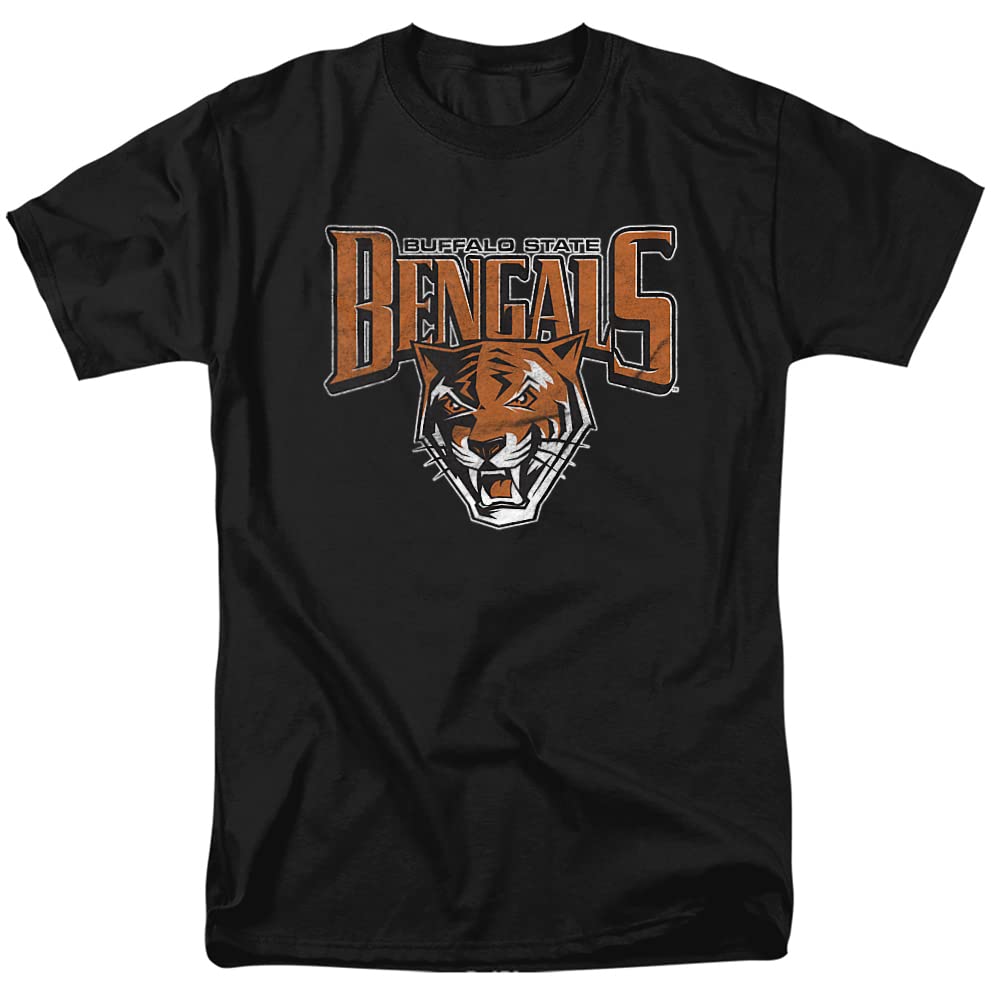 LOGOVISION Official Collegiate Distressed Primary Logo Adult T-Shirt Collection — view 224
