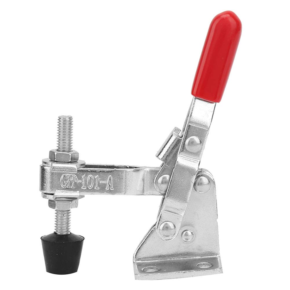 GH-101A Vertical Toggle Clamp – 50kg Capacity, Zinc-Coated Steel For Welding & Electronics Assembly