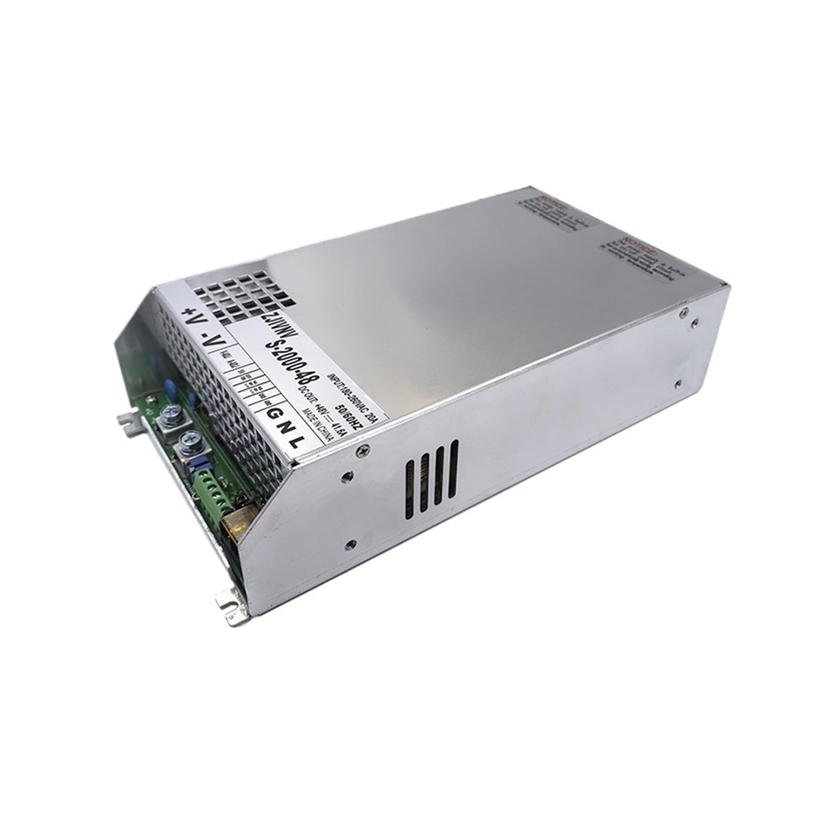 GWRQXWCKA 2000W Adjustable in Constant Voltage and Constant Current Switching Power Supply 12V 24V 36V 48V 60V 72V 80V 90V 110V 150V 220(80v)