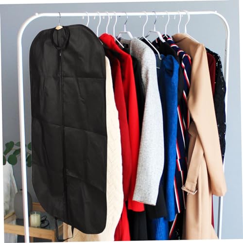 KESYOO Portable Folding Suit Cover Bag Thick Hanging Garment Protector for Travel and Closet Storage Sturdy Fabric Handles for Business and Home Use4