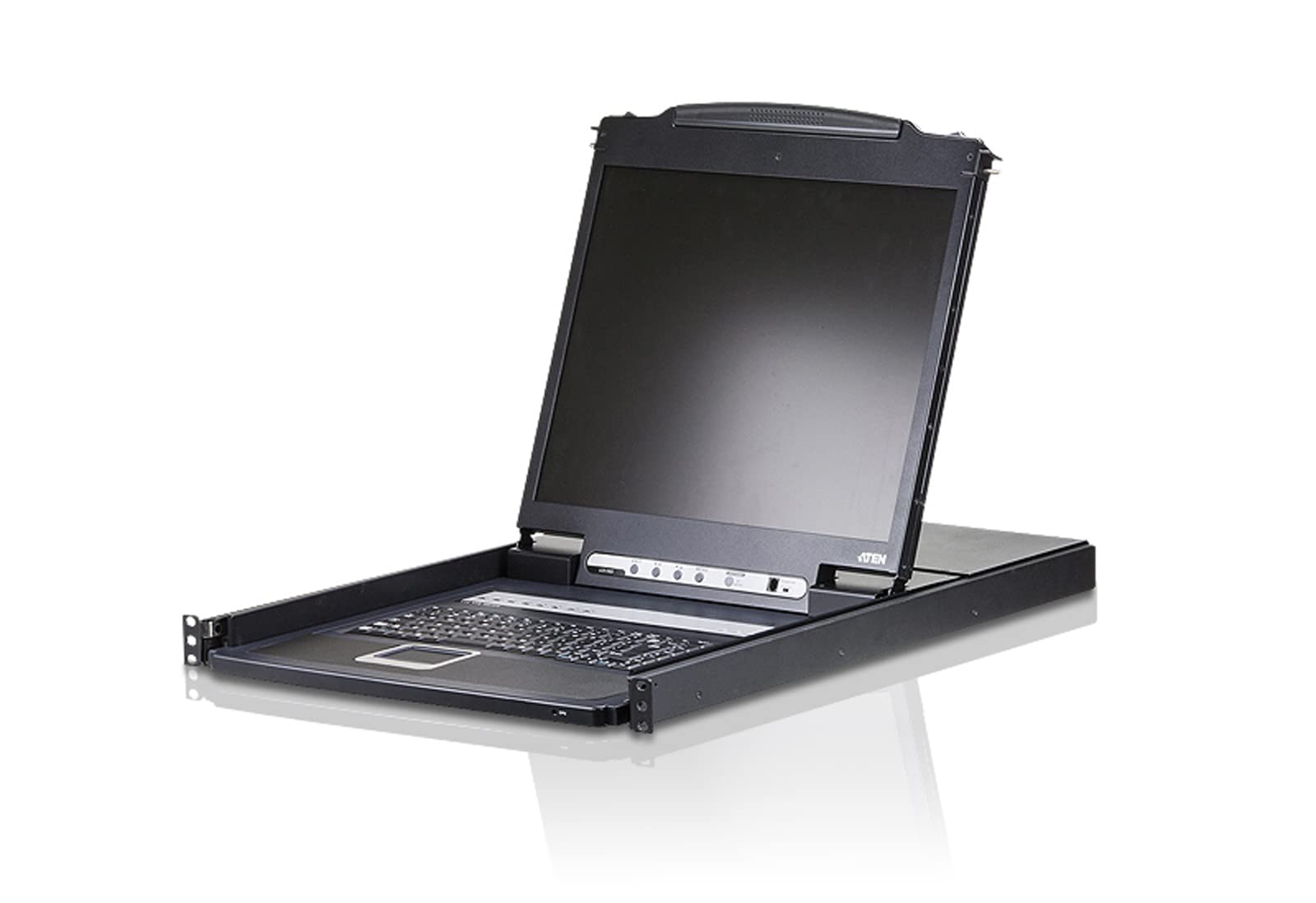 Aten Lcd Kvm Switches Cl1308n - KvM-Konsole Mit KvM-Switch - 8 Anschl?sse - Ps/2, Usb - 48,3 Cm (19") - Rack - Einbauf?hig - 1280 X 1024 - 1u - Tasta