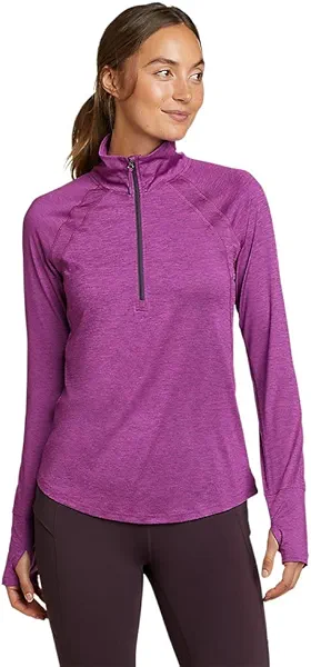 Eddie Bauer Women's Resolution Stretch Long-Sleeve 1/4-Zip