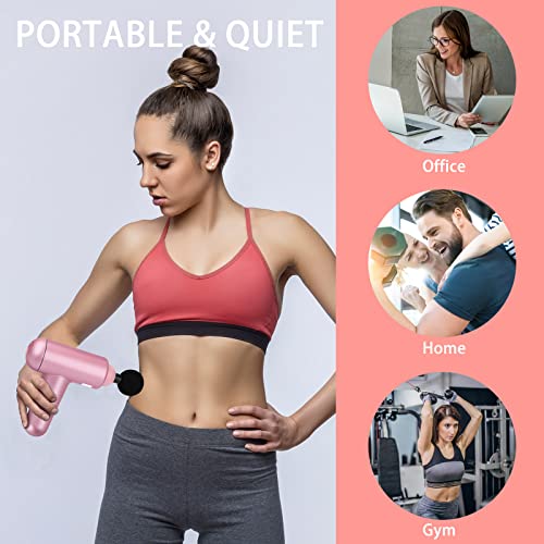 Skcoipsra Massage Gun, Gifts For Men Women Dad Mom, 1.76 Pounds Muscle Massager For Back Neck Pain Relief, 6 Speeds Electric Therapy Gun For Athletes, Gifts From Daughter Son Wife #TOP5