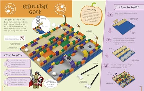 Image of The LEGO Halloween Games Book: Ideas for 50 Games, Challenges, Puzzles, and Activities